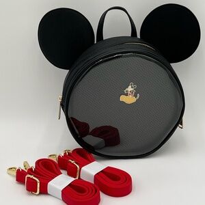 Loungefly Disney Mickey Mouse Pin Collector Mini Backpack - BoxLunch Exclusive